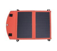 LiebeWH Cargador de Panel Solar, Kit de Panel Solar Plegable Portátil de Silicio Monocristalino 14 W USB A USB C Ligero A Prueba de Lluvia para Acampar, Senderismo, Pesca, Energía de Emergencia