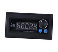 LiebeWH Generador de Frecuencia Módulo PWM Señal de Motor Ajustable Pulso Onda Cuadrada 1 Hz-150 KHz Ciclo de Trabajo 0-100% con Pantalla Digital para Controlador PWM Experimento de Conducción de