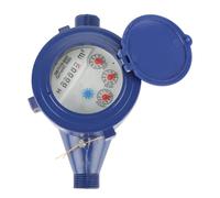 LiebeWH Medidor de Flujo de Agua Fría de 15mm 4 Piezas con 6 Accesorios para Uso en Hogar Jardín Interior y Exterior