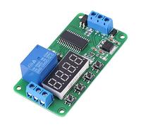 LiebeWH Módulo de relé Temporizador de 12 V Controlador de relé de Retardo de Multifunción con Ahorro de Energía Automático de Disparo Inferior para Control de Energía Rendimiento Estable