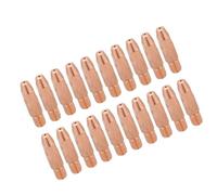 LiebeWH Puntas de Contacto de Cobre de 20 Piezas para Soplete de Soldadura Binzel 24KD MIG, Cobre Rojo, Fácil de Montar, Varios Tamaños 0,8mm 1,0mm 1,2mm (.0)