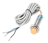 LiebeWH Sensor Capacitivo de Proximidad 24V CC, NPN NC 3 Hilos | Detección sin Contacto, Metal Plástico Vidrio Agua Aceite, Señal de Control Inmediata, Uso Industrial Automatización