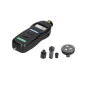 LiebeWH Tacómetro Fotográfico Digital, Puesto a Cero Automáticamente, Mide con Precisión las RPM con Luz LED Roja, Compacto y Conveniente para Aplicaciones de Automóviles con Material ABS, DT2236C
