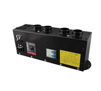 LiebeWH Ventilador Calefactor Ajustable DC24V 800W 4 Salidas, con Control de Velocidad Sin Pasos y Tubo de Papel de Aluminio para Calentamiento Rápido, Descongelación y Enfriamiento