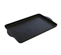 Lieblingspfanyaki - Plancha XXL de 43 x 28 cm, con asas laterales, plancha lisa antiadherente de aluminio fundido para todo tipo de cocinas, incluye inducción y parrilla exterior