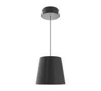 Lievo XL Space lámpara colgante LED 15W 38º con selector CCT 2700K/3200K/4000K negro mate - Beneito & Faure