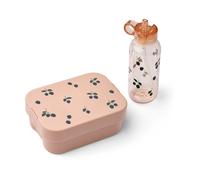 Liewood Set de lonchera impresa Chelsey 2 piezas Berry-Pale Toscana