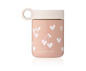Liewood Termo para comida Kiani printed Sweethearts-pale tuscany