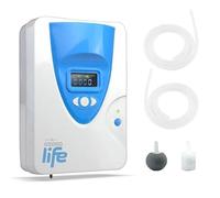 LIFE Vida10 Ozonizador Generador de Ozono y Aniones - Purificador de Aire y Agua 400mg/h - 70-80 m² - Incluye 2 Piedras Difusoras - Certificado CE RoHS