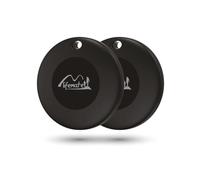 Lifemate Life Tag Duo - Paquete de 2 Rastreadores Bluetooth - Compatible con Apple Find My o Google Find Hub (iOS o Android), Rastreador Bluetooth BLE 5.2, IP67 Resistente al Agua, Batería CR2032