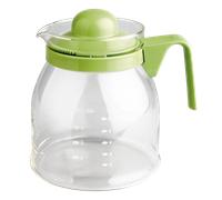 Lifestyle Kitchen Colletion Jarra para Café, Té y Agua 1200ml | Vidrio Resistente Al Calor | Medidora Microondas | Transparente | Lifestyle Kitchen Collection