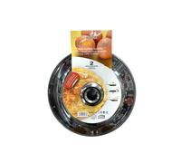 LIFESTYLE- Volteador de Tortilla, acero inoxidable, Tapa Vuelta tortilla, tapa redonda, tamaño 26 cm y 30 cm, uso cocina, calidad máxima, plateado