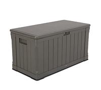 Lifetime - Arcón de exterior 92302 UV100 marrón 439 L 128,5 x 67 x 64 cm