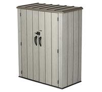Lifetime Armario de polietileno para exterior 92306 143x175x65,6 cm 1445,6 l Marrón