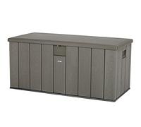 LIFETIME 60215 - Baúl para jardín ultrarresistente 150x72x69 cm UV100 marrón