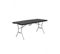 Lifetime Mesa Plegable Rectangular 183x76 CM Negra MKP