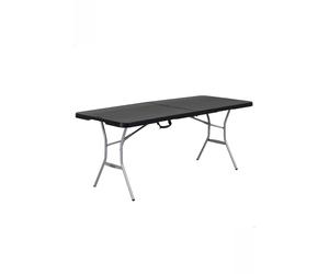 Lifetime Mesa Plegable Rectangular 183x76 CM Negra MKP