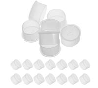 LIFKICH 50 Unidades Tapa de Plástico para Valla de Piscina Protección UV | Cobertura Discreta del Orificio Oculto, Instalación Sencilla, para Zona de Piscina y Área Junto al Agua