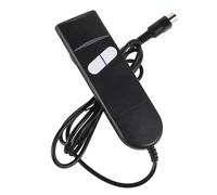 LIFKICH Controlador de Mano para Silla elevadora eléctrica con Interruptor de 2 Botones, plástico Negro para Uso en sillones reclinables de salón y Oficina