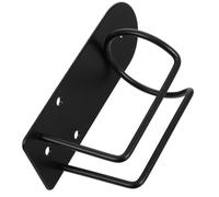 LIFKICH Soporte para Cortadora de Pelo Eléctrico y Organizador de Herramientas de Peluquería en Acero Inoxidable Negro, Estante Resistente para Máquinas de Cortar Cabello Adecuado para