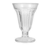 LIFKICH Tazón de Postre Transparente de PC 250ml Pie Elegante | Presentación Clásica y Moderna, para Yogur Parfait y Dulces, Adecuado en Cocina y Boda