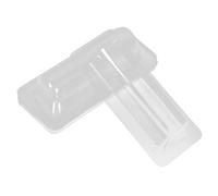 LIFKOME 10 Piezas Unidades Organizador Transparente para Bálsamo Labial y Dinero con Ventana Visible Soporte Resistente para Tarjetas y Billetes Práctico para Uso Diario y Manualidades