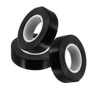 LIFKOME 3 Rollos De Cinta Aislante Negra De Caucho Autofiltrante, y Resistente a Alta Temperatura, Cinta Eléctrica Para Interiores y Reparación De Cables, Juego Práctico Para Sellado y Aislamiento