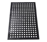 LIFKOME Alfombrilla de Cocina Antideslizante de Goma, Base PVC 80x50 CM | Superficie Antigrasa, Fácil de Limpiar, Borde Reforzado, para Fregadero y Zonas de Alto Tránsito