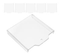 LIFKOME Cubierta Protectora Transparente para Puntos de Llamada Manual y Interruptores Ignífugos 6 Piezas Fabricada en Abs Alta Resistencia para Alarma contra Incendios en Espacios