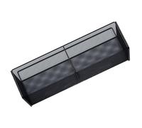 LIFKOME Estante de Pared Adhesivo, Hierro y PVC, 1 Set | Montaje sin Taladro, para Baño y Ducha, Organiza Toallitas y Pañuelos Diseño Compacto