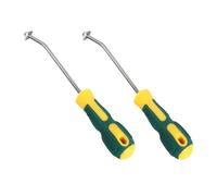 LIFKOME Limpiador de Azulejos Hogar para Limpiar Juntas y Ranuras Mango Antideslizante y Cuerpo Ligero de Goma y Aleación de Acero Tungsteno Paquete de 2 Herramientas