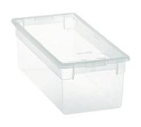 Light Box Caja de almacenaje (17,8 x 39,6 x 13,2 cm, Capacidad volumétrica: 7 l)