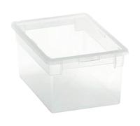 Light Box Caja de almacenaje (19,5 x 28 x 13,2 cm, Capacidad volumétrica: 6 l)
