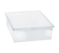 Light Box Caja de almacenaje (37,6 x 52 x 13,9 cm, Capacidad volumétrica: 52 l)