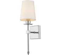 Light Prestige Casoli lámpara de pared 1x40 W cromo-crema LP-2118/1WCHROM
