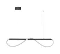 Light Prestige Meleca lámpara colgante 1x24 W blanco-negro LP-2345/1P S BK CCT