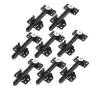 LIGHTAOTAO 8 Piezas Conector de Sección de Sofá Negro de Plástico, | Sofás de Tela y Cuero, Sala de Estar, Ajuste Preciso, sin Herramientas