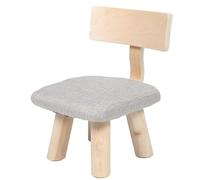 LIGHTAOTAO Fundas Taburetes Redondos para Taburete Infantil de Madera Respaldo, Asiento Estable y Resistente Cocina o Dormitorio