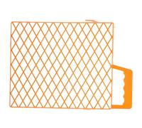 LIGHTAOTAO Rejilla Plástica Naranja para Cubos de Pintura Abs Distribución Uniforme y Acabado Suave, Adecuado para Proyectos de Pintura DIY y Renovaciones del Hogar