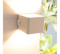 Lightbox Aplique LED de exterior 10 x 10 x 8 cm | aplique de exterior