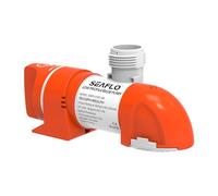 LIGHTEU®, 12V 1100GPH Bomba de sentina automática con detección de temporizador de perfil bajo y estrecho SFBP1-G1100-14B