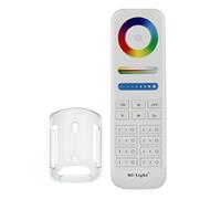LIGHTEU®, controlador remoto Miboxer Led de 8 zonas, controlador inalámbrico GFSK de 2,4 GHz, para el controlador 5IN1 LS2 y RGBCCT Foco reflector para bombilla LED