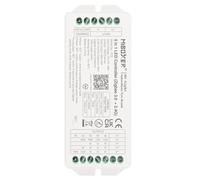 LIGHTEU®, Miboxer (Zigbee+2.4G) Controlador LED 5 en 1 DC12V-48V Alto rendimiento Máx. 20 A, Zigbee y control remoto 2.4G, compatible con atenuador de pulsación, PZ5