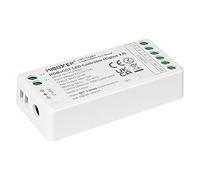 LIGHTEU®, Miboxer Zigbee3.0 RGBCCT RGBWW Controlador de tira LED 12V/24V compatible con Zigbee Amazon Echo Plus para APP/control por voz, FUT039Z