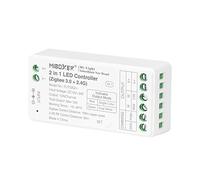LIGHTEU®, Miboxer Zigbee3.0 y 2.4GHz Controlador de tira LED 2 en 1 12V/24V compatible con Zigbee 2.4GHz APP de control remoto/Control por voz, FUT035Z+