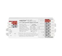 LIGHTEU®, Miboxer Zigbee3.0 y 2.4GHz Controlador tira LED 3 en 1 12V/24V compatible con control remoto Zigbee 2.4GHz, APP/Control por voz, E3-ZR