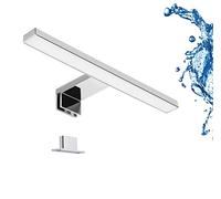LIGHTWORLD24 Luz de espejo LED 30 cm | Aplique de baño | Luz para maquillaje | Lámpara de baño 5 W 230 V | 550 lm | Blanco neutro 4000 K | IP44 | Montaje en espejo o armario