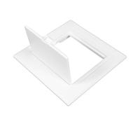 LIGIGWASH Panel de Acceso de Plástico Pvc, Tapa de Acceso para Pared, Blanco, para Paneles de Yeso y Paredes, Cocina y Baño, Fácil Instalación