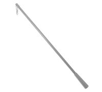 LIGIGWASH Varilla de Control de Cortinas con Ganchos, 43cm, Aluminio | Accesorio para Ventanas Amplias, Conexión a Presión, sin Dañar la Pared, para Aros y Puertas Correderas