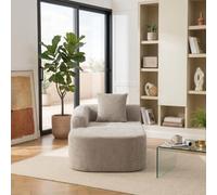Ligterra Sofá cama pequeño, sofá de compresión, tela de chenilla, relleno de espuma 30D de alta elasticidad, fácil de mover y con suelo antideslizante, sala de estar y otras habitaciones, gris claro